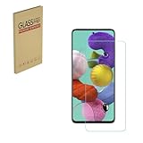 Displayschutzfolie für Samsung Galaxy A51, Panzerglas Schutzglas, Härtegrad 9H, berührungsempfindlich, kratzfest, blasenfrei, 1 Stück