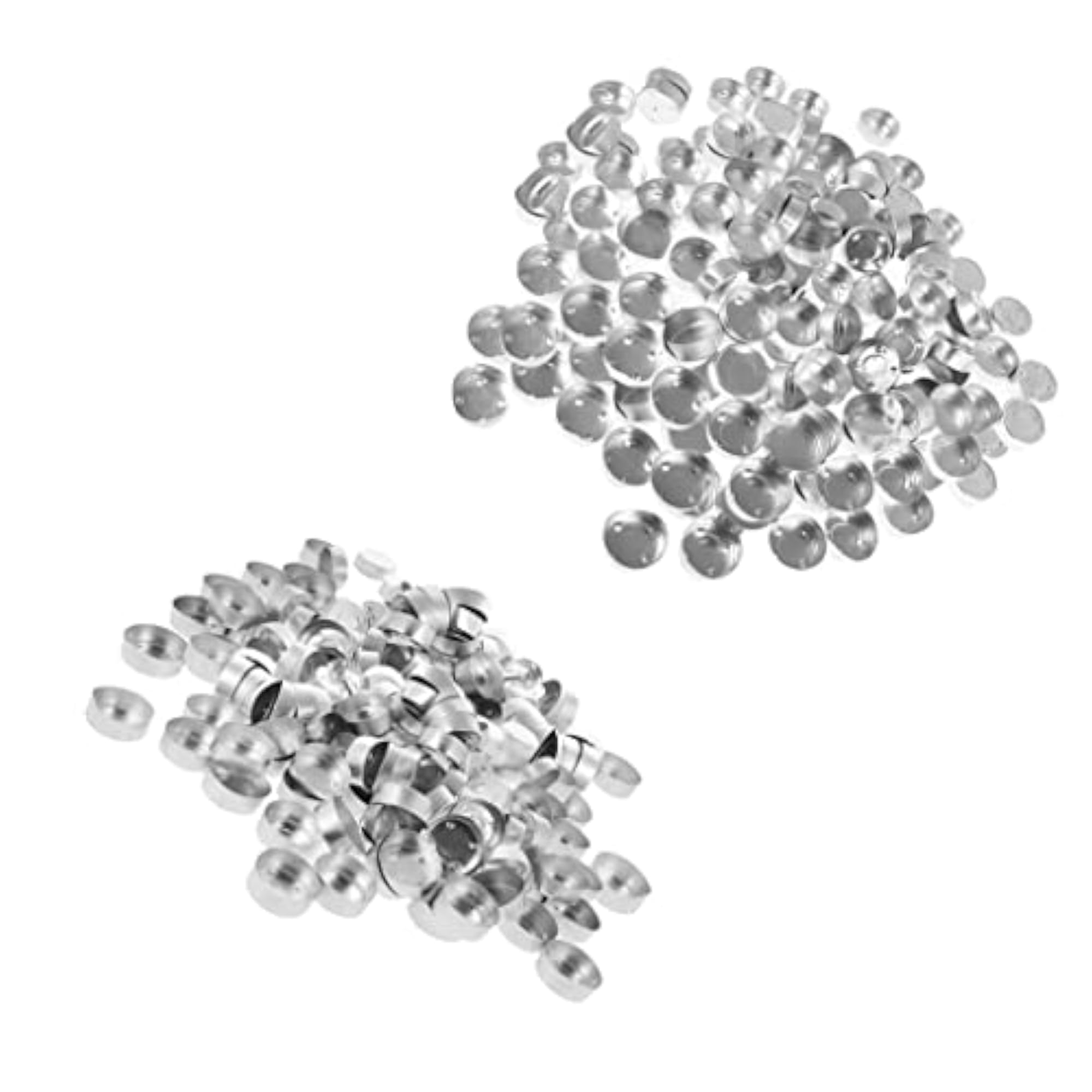 400 Pieces Empty Aluminum Tealight Cups, DIY Candle Containers