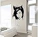Stickers Muraux Amy Winehouse Stickers Muraux Salon De Beauté Salon De Coiffure Décoration Intérieure Murale Amovible Salon Décoration Autocollant 42X62 Cm