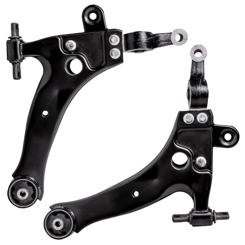 Image of Detroit Axle - 14pc Front End Kit for Sonata XG350 XG300 Kia Optima 2 Upper Control Arms w /Ball Joints 2 Lower Control Arms 2 Lower Ball Joints 4 Inner & Outer Tie Rods 2 Sway Bars 2 Boots Replacement