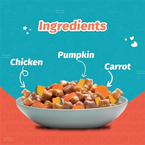 Image of Petstar Adult Wet Dog Food (High Protein) Chunky Chicken Gravy, 120g (Pack of 15) and Mankind BubbleStar Neem & Aloe Vera 2-in-1 Shampoo & Conditioner for Dogs & Cats,200 ml