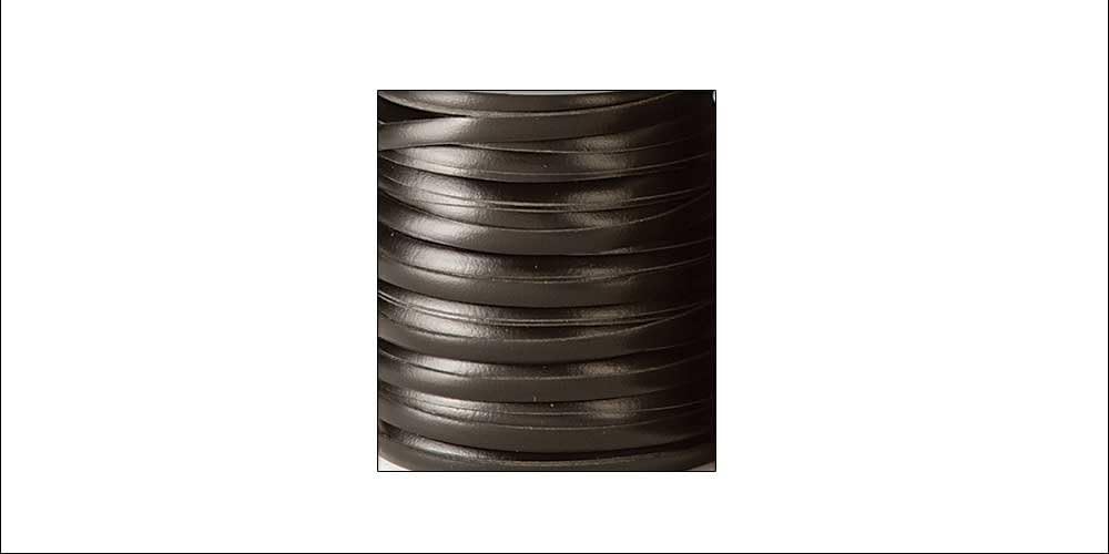 Tandy Leather Craftsman Lace 1/8 x 25 yd. (3 mm x 22.9 m) Black 5127-01