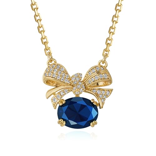 Fettero Gold Necklace for Women - 14K Plated Dainty Gold Necklaces Cute Charm Pendant Trendy Necklaces for Women Jewelry