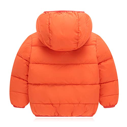 Happy Cherry Baby Kids Hooded Winter Coat Puffer Down Jacket Windproof Fleece Lined2