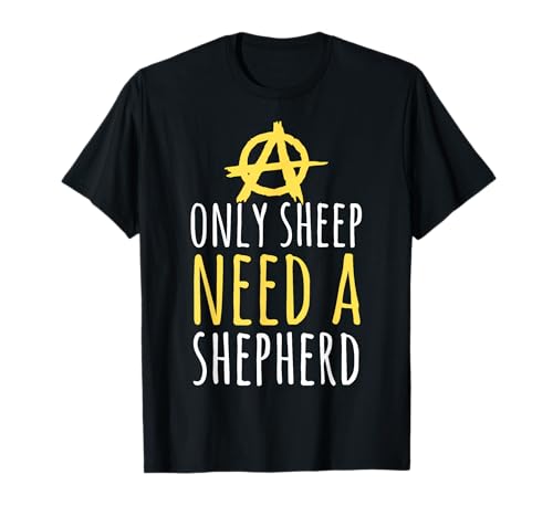 Only Sheep Need A Shepherd Anarchist V{ AiLY~[ TVc