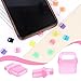 30pcs Colorful USB C Dust Plugs, Anti Dust Type C Charging Port Covers with Hanging Hole Compatible with All Type-C Devices Laptops Tablets & Smartphones Protector (Multi Colored)
