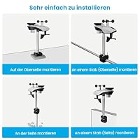 Sainlogic WLAN-Wetterstation mit Außensensor KI-Alarmt(Nur 2,4 GHz) – Ansicht 5