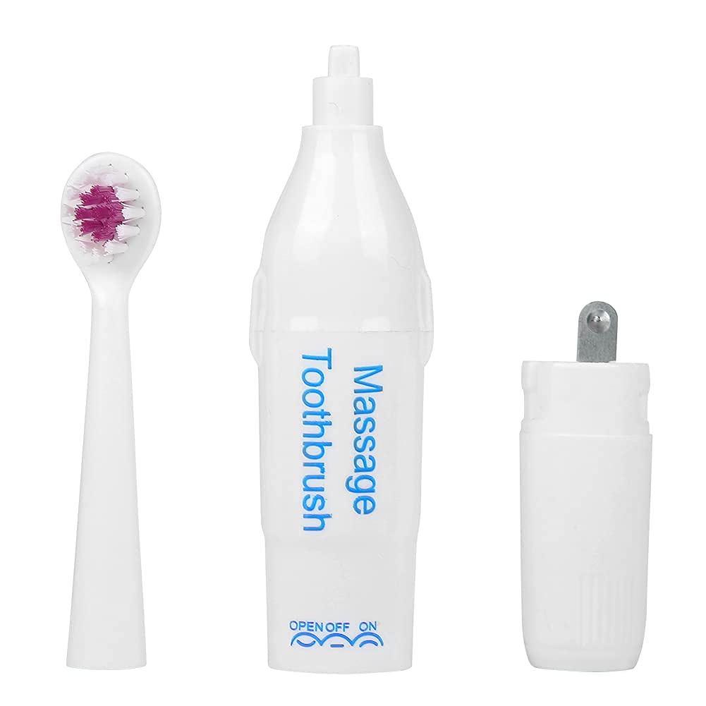 MVM Enterprise Electric Toothbrush with 3 Brush Heads, Easy Teeth Cleaning, Pet Dental Care Kit, Addition Bad Breath Tartar for People and Puppy, Small Dog and Cat 3