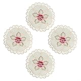 Résistant aux taches et lavable : fabriqués à partir de tissu satiné, ces sets de table sont réutilisables et faciles à nettoyer