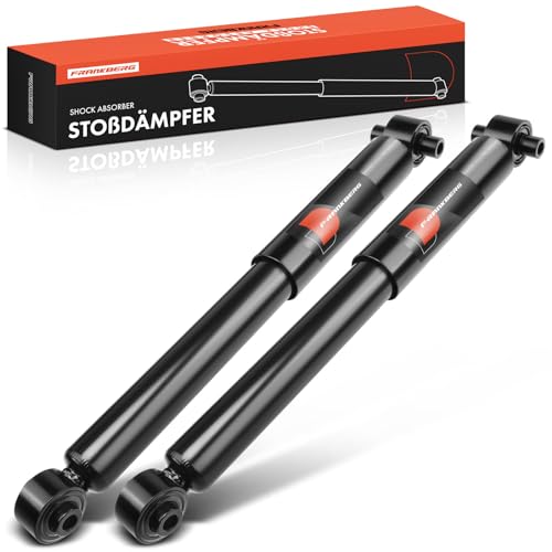 Frankberg 2x Shock Absorber Strut Rear Left Right 468mm Gas pressure Compatible with Focus III Turnier Focus II Turnier DA DS FFS Replace# 1363150,1363342