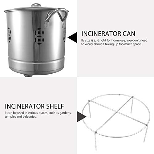 Cabilock 2 Pezzi in Acciaio Inox Bruciare Barile