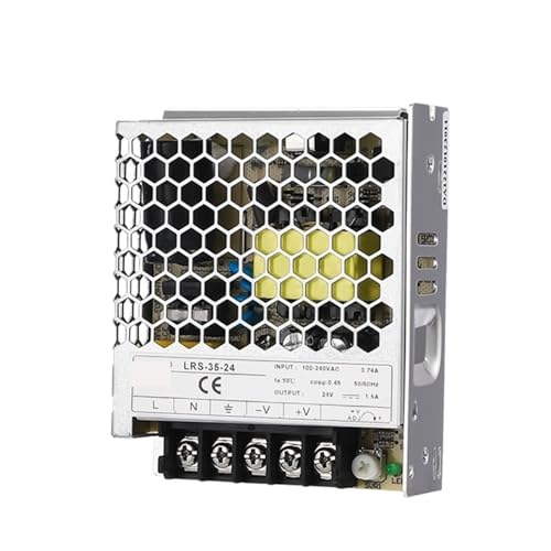 Alimentation 24V stabilisée LRS-35-24 de 35W pour un signal DC sans interférence