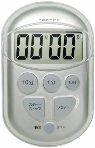 Amazon ドリテック Dretec 時計付タイマー クリスタル T 134sv キッチンタイマー オンライン通販