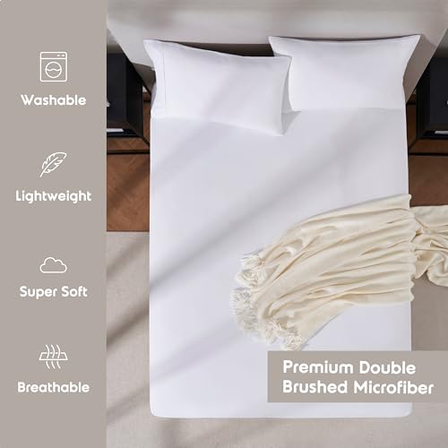 Nestl White Fitted Sheet thumbnail 3