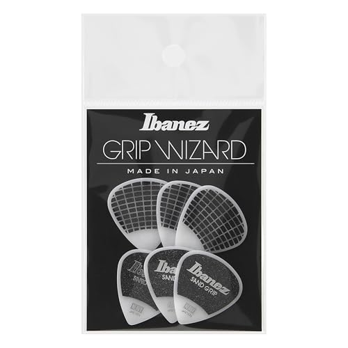 PPA16HSG-WH - Conf. 6 plettri H - grip sabbiato - bianco
