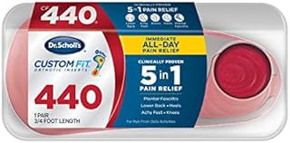 Dr. Scholl's Custom Fit Orthotic Inserts, CF 440, Red