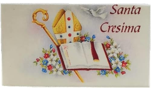 Vinciprova Le Gemme di Venezia 30 Bigliettini per Bomboniera Santa Cresima Stampa per Bomboniera