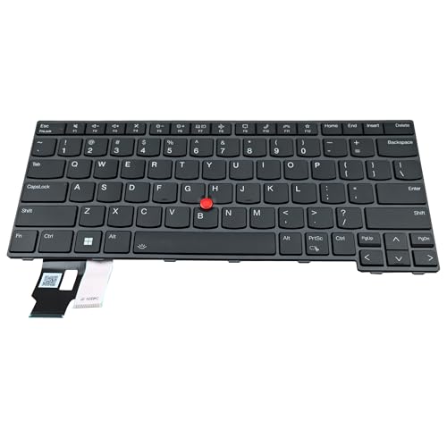 Clavier Thinkpad T14 Gen 3 Gen 4 rétroéclairé de remplacement cadre noir - 6