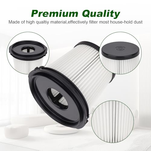 Image of IW3511 BU3521 Filters For Shark IW3511 IW1111 IW1120 Detect Pro Lightweight Cordless Stick Vacuum Cleaner and Shark BU3523 Clean Empty Portable Handheld Vacuum,2 HEPA Filter + 2 Pre-motor Dust Filter