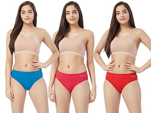 Image of Fruit of the Loom Women's Bikini(Colors and Prints May Vary) (Pack of 3)