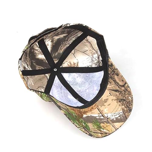 EHDWXVZM 2 Herren-Angelhüte, Camo-Baseballmützen, Herren-Wüstenhüte, Verstellbare Hüte
