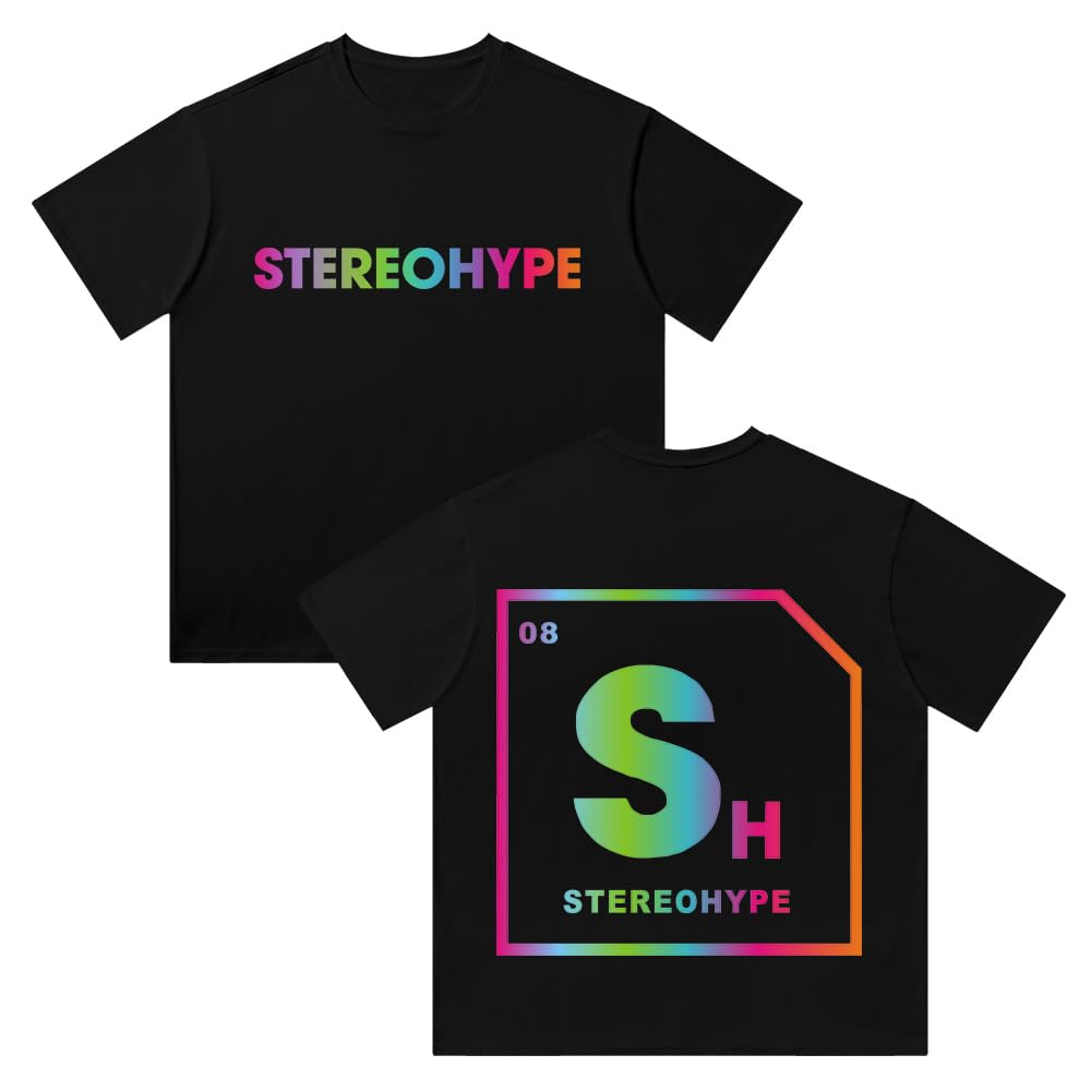 STEREOHYPE James Hype angel Tシャツ James Hype Stereohype T-shirt Crewneck Short Sleeve Tee Men