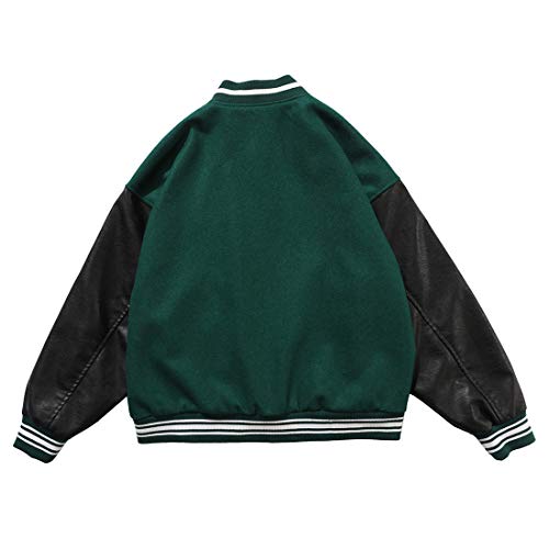 Image of Aelfric Eden Men's Varsity Jacket Harajuku Vintage Graphic Baseball Jacket Unisex Coats Streetwear