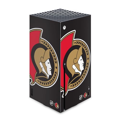 Autocollant vinyle NHL Ottawa Senators Xbox Series X pour protéger la console des rayures