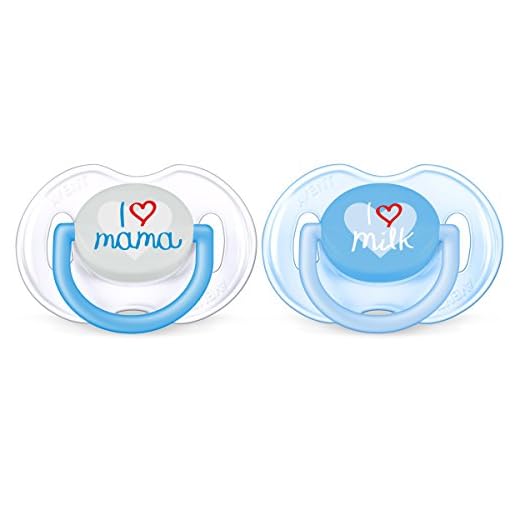 Philips Avent Classic - Set de 2 chupetes decorados, para niños de 0 a 6 meses, multicolor