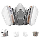 Active Carbon Gases Chemicals Respirator - for Vapors, Paint, Dust,Formaldehyde, Sanding, Polishing, Spraying,Machine Polishing and other Work