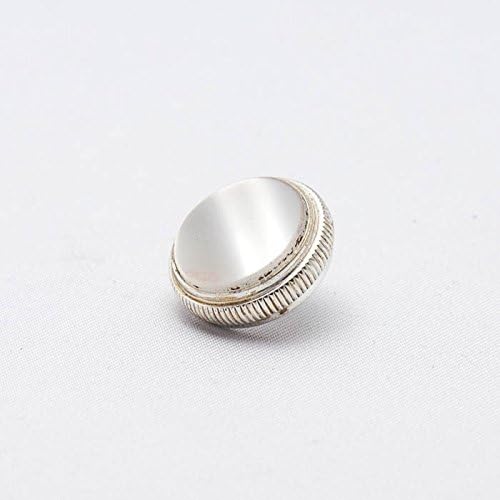 Finger Button for Holton Trumpet/Cornet, (Silver Plated) 6x36