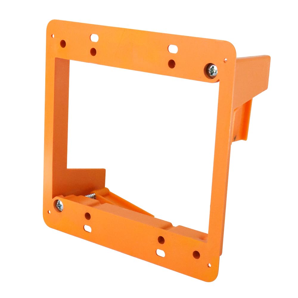 Construct Pro Slim Dual Gang Open Back Low Voltage Bracket, Each — Amazon image 2