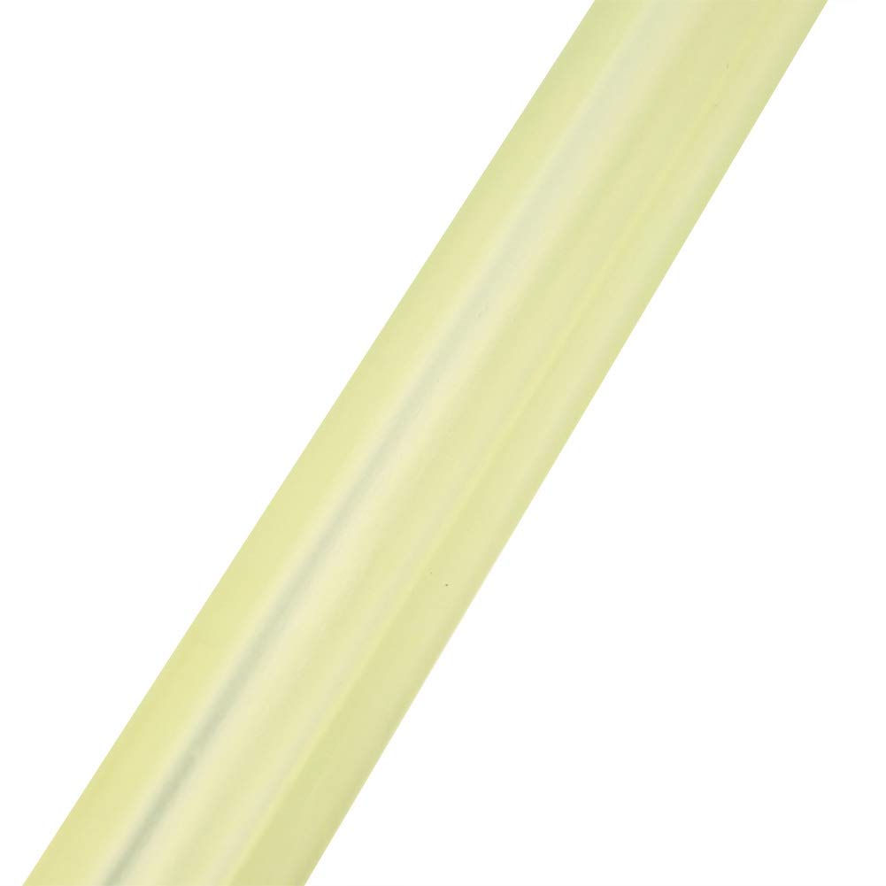 Hochwertiger Runder Hohler PU-Stab aus Polyurethan, Gelber Hohler Rundstab, Elastischer Gummi, Runder Federsteg, 20–40 Mm Außendurchmesser, 8 Mm, Bohrung, 500 Mm * 8 * 500(1pcs))