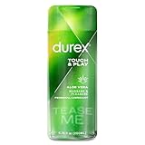 Durex Massage & Play 2 in 1 Lubricant, 6.76 fl. oz. Soothing Touch with Aloe Vera. Lube & Massage Gel in 1 (Packaging May Vary)