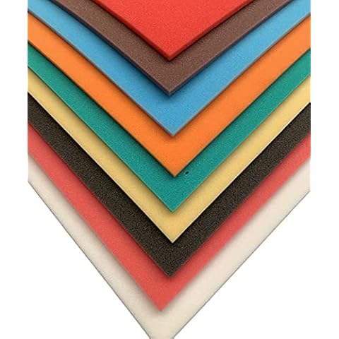 Plancha de Espuma Poliuretano Amarillo de 200x100x1 cm Cover