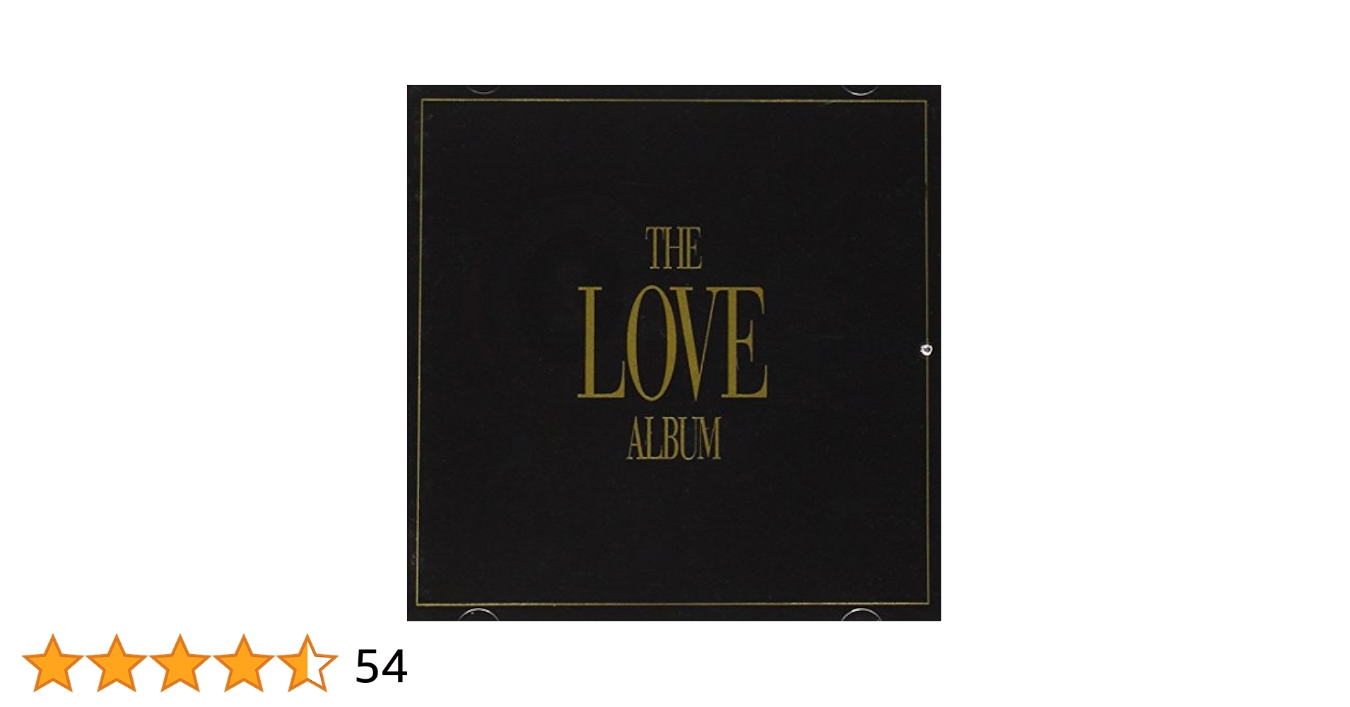 欧6discs CD Various Artists Love  5099969516023 EMI Gold /00660 VARIOUS ARTISTS - Love Album / Various - Amazon.com Music