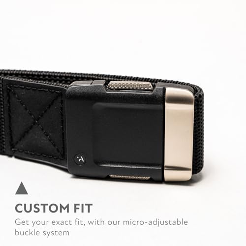 Image of Arcade Belts Motion Lightweight Stretch Belt, Unisex | For men and women, purposed elastic webbing, micro adjustable buckle, for casual, work, dress, travel