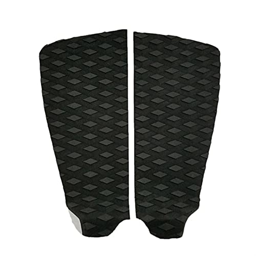 2Pcs Surfboard Traction Pads EVA Surfing Skimboard Deck Pads Anti-Slip Front Tail Pad