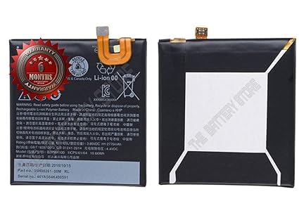 Image of THE BATTERY STORE Orignal B2PW4100 Battery for HTC Google Pixel HTC Nexus S1 for Google Pixel 1st Gen (2016) Battery with 6 Month Warranty **** (PPP239)