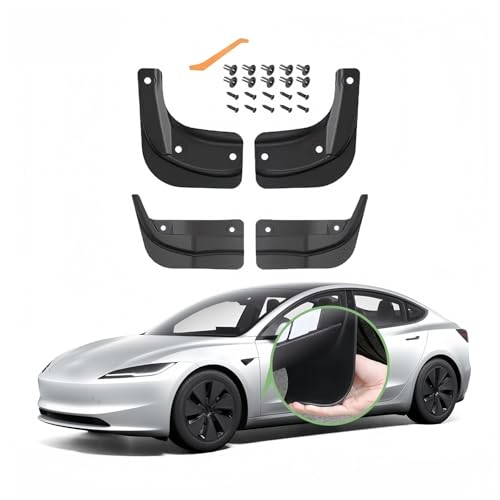 Guardabarros de coche para mantener limpio tu Tesla Model 3 Highland en tus viajes 2