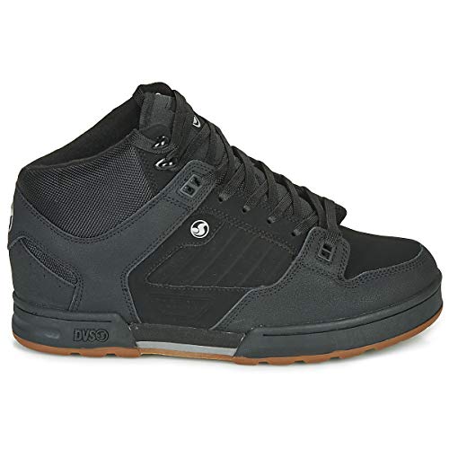 Dvs Men's Militia Boot Skate Shoe, Black Gum Nubuck, 7.5 #TOP1