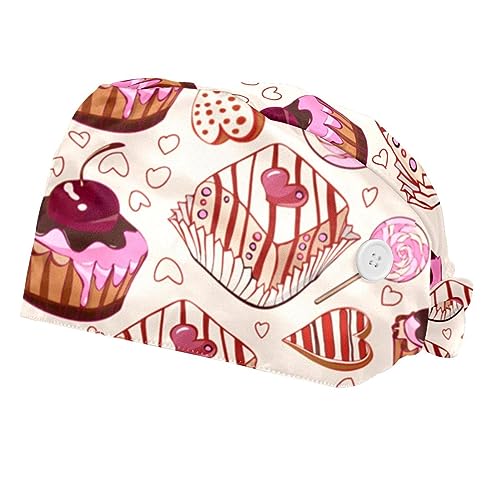 2 Chapeaux de travail ajustables VERED avec bandeau anti-transpiration pour homme et femme