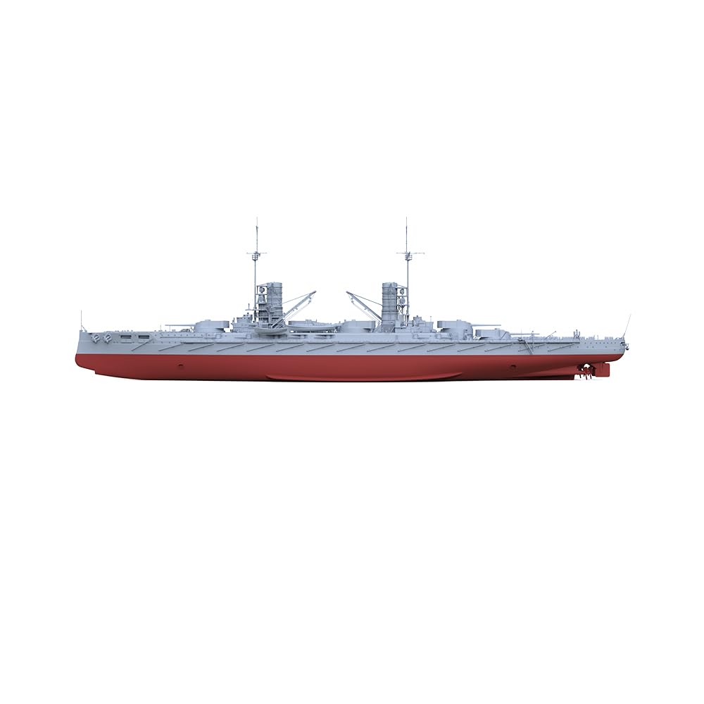 MRY-SFW SSC600587S 1/600 zestaw do budowy modelu wojskowego SMS Kaiser pancernik pełny kadłub