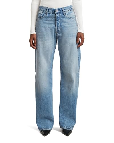 G-STAR Damen Bowey 3D Boyfriend Jeans, Mehrfarben (Faded Rhine Blue D25372-E266-H545), 32W / 30L
