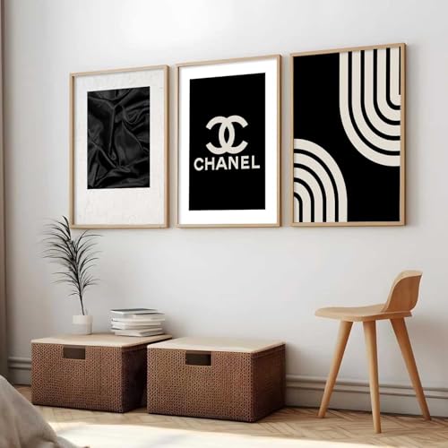 Image of HOTHOUSE Decorative Boho Wall Art Home Decor Painting poster With Frame For Living Room Hotel Wall Decor Digital Reprint Set of 3 (10X13 inch)