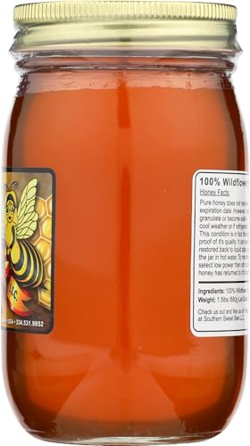 Southern Sweet Bee Miel Wild Flower 24 Ounce miniatura 7