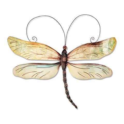 Eangee Home Design Dragonfly Wall Decor Pearl 14 Inches Length x 1 Inch Width x 12 Inches Height (m4005) Cover