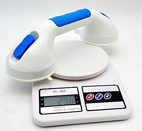 Barre de douche à ventouse noire pour sécurité senior bain - 5