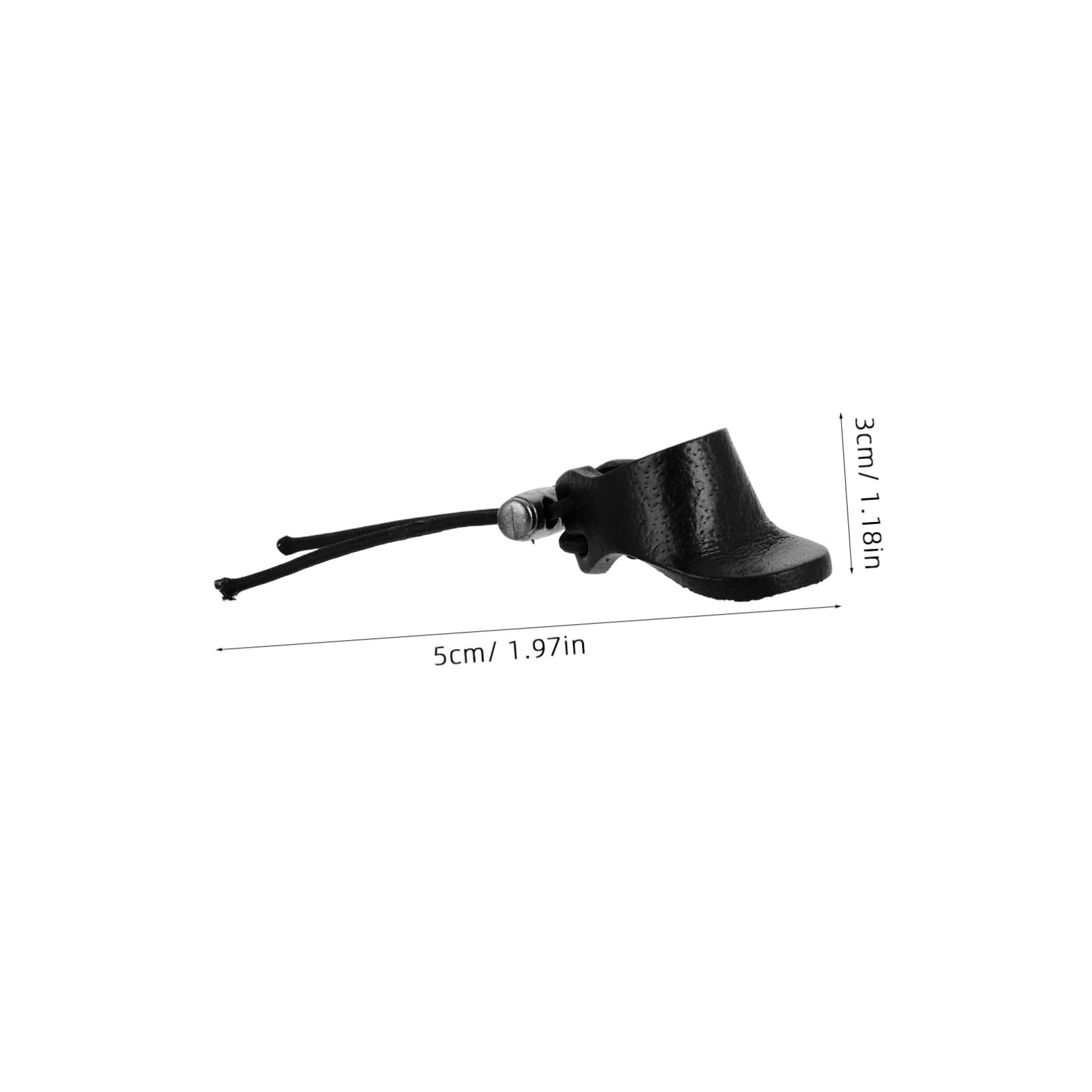 HONMEET Traditional Thickened Fake Leather Finger Guard for Archery Practice Enhanced Comfort and Accuracy for Recurve and Longbow Shooting