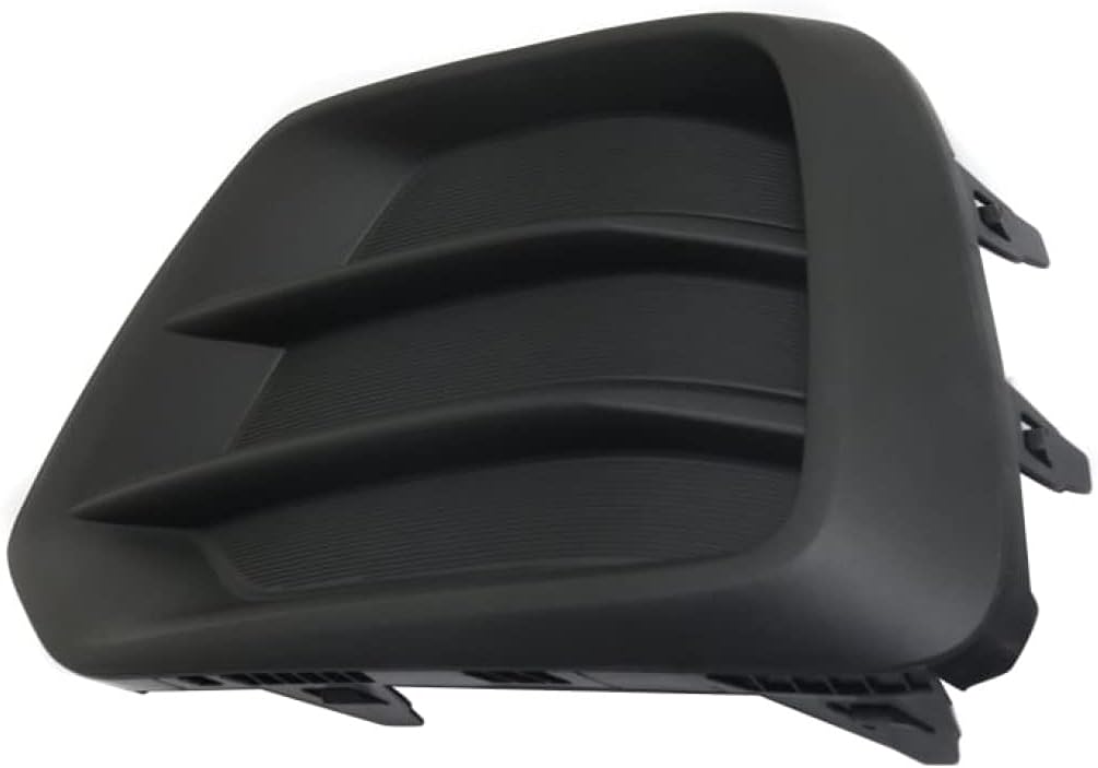 For Chevy Trax Fog Light Cover 2017-2022 Driver Side | Grille Bezel | Bumper Cover | Outer | Textured Black | GM1038226 | 42537707
